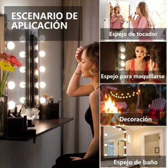 BOMBILLAS™ BEAUTY TOCADOR 10und