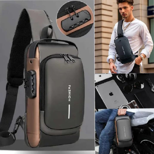 Mochila Antirrobo con USB- 👜 Mochila Protec™🔒🔑